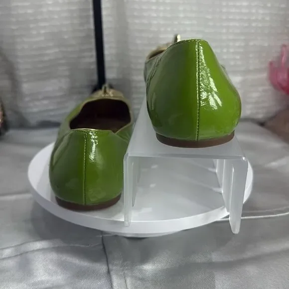 (B) Coach Loafers- Kiwi Green/ Patent, size 8B - Picture 2 of 12